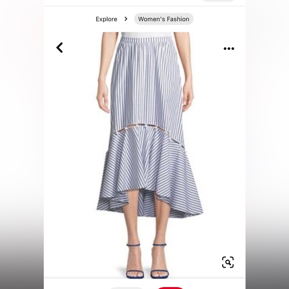 Tabitha long stripped skirt - Picture 1 of 3